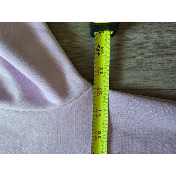 Adidas Womens Lilac Logo Hoodie Sweatshirt Size S NWT - Picture 10 of 10